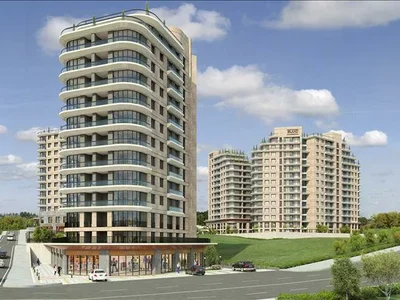 Zespół mieszkaniowy New residence with a swimming pool and a garage, Istanbul, Turkey