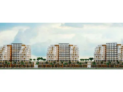 Zespół mieszkaniowy Residence with swimming pools and green areas near the marina, Istanbul, Turkey
