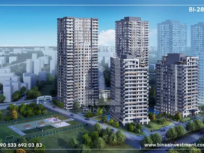 Многоквартирный жилой дом Istanbul Umraniye Residence project