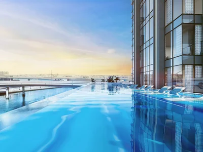 Wohnanlage Urban Oasis by Missoni — residential complex by Dar Al Arkan near the Dubai Water Channel with city views in Business Bay, Dubai