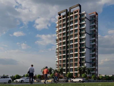 Edificio de apartamentos kvartiry v 300 m ot morya Turciya Mersin