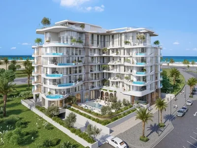 Residential complex La Perla: Living with a Sea View on Al Marjan Island.