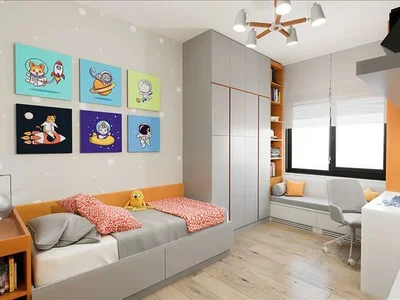 Wohnanlage New residence with a swimming pool and a spa area close to a metro station and a highway, Istanbul, Turkey