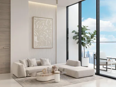 Zespół mieszkaniowy New Boulevard Residence with a swimming pool and a spa area, Dubailand, Dubai, UAE