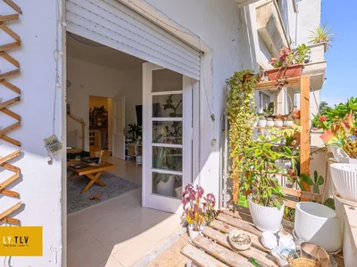 Barrio residencial Beau 2 pieces dans une rue calme du vieux nord pres de ben gourion et gordon