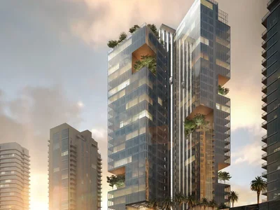 Complejo residencial The One — hotel apartments by The First Group with restaurants, swimming pool and business centre in JVT, Dubai
