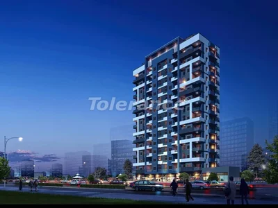 Residential complex Apartments 2+1, 3+1 from the developer in Tece, Mersin with sea view