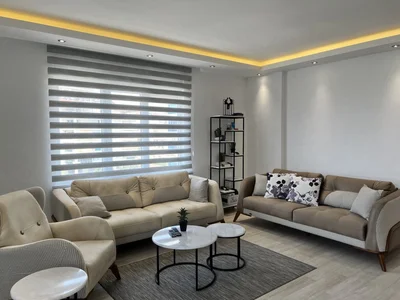 Dzielnica mieszkaniowa Comfortable 2+1 apartment with sea view in Avsallar