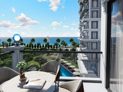 Apartamentowiec Apartamenty przy Plaży na Sprzedaż w Mahmutlar Alanya