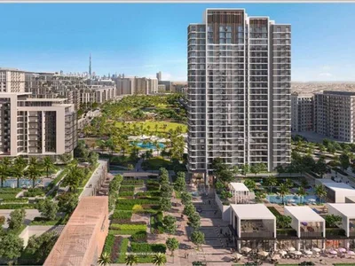 Жилой комплекс Новая резиденция Hyde Residences с бассейнами и оздоровительными центрами рядом с торговым центром, Dubai Hills, Дубай, ОАЭ