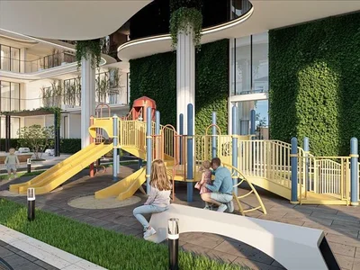 Complejo residencial New complex of apartments with private swimming pools Lazord, Majan, Dubai, UAE