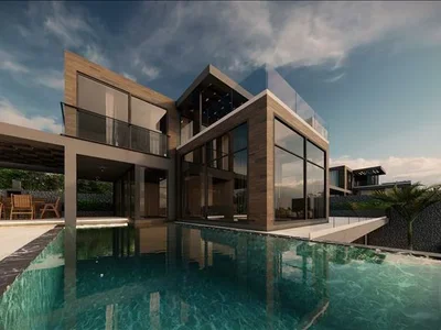 Wohnanlage Furnished villas with swimming pools, fitness rooms and cinemas, Kalkan, Turkey
