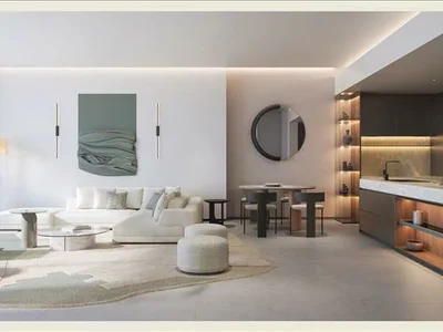Wohnanlage New W Residences with a swimming pool, a spa center and a direct access to the yacht club, Dubai Harbour, Dubai, UAE