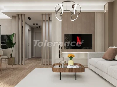 Complexe résidentiel Appartements 1+1, 2+1 et 3+1 à Kepez, Antalya dans un complexe avec piscine à tempérament du promoteur