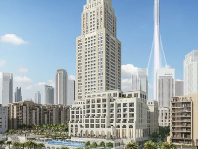 Zespół mieszkaniowy High-rise waterfront residence Vida Creek Beach with a hotel and a private beach, Dubai Creek Harbour, Dubai, UAE