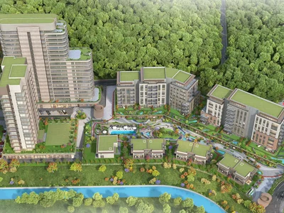 Residential complex New residential complex with views of the city, close to universities, Sarıyer area, Istanbul, Turkey