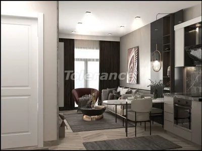 Complexe résidentiel Appartements du promoteur 1+1, 2+1 à Tece, Mersin avec piscine