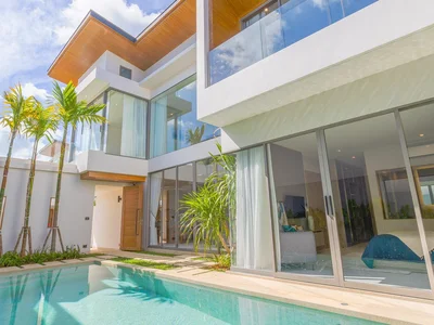 Complexe résidentiel New development of furnished villas with pools in Pasak, Phuket, Thailand