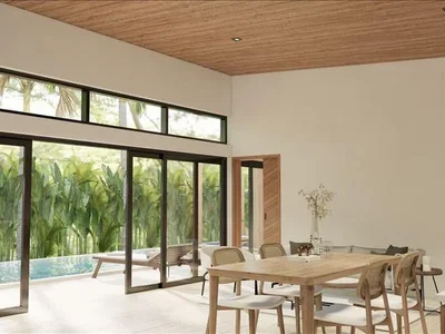 Complexe résidentiel New complex of villas with swimming pools and gardens in the center of Bo Phut, Samui, Thailand