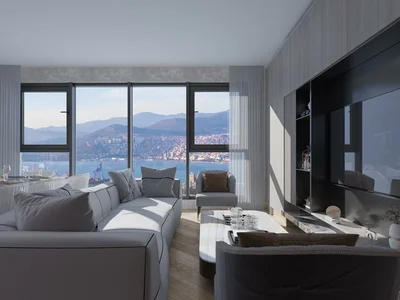 Residential complex New residence with swimming pools, a conference room and around-the-clock security, Izmir, Turkey
