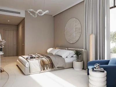 Complejo residencial New high-rise One B Tower with a swimming pool, lounge areas and a co-working area, Al Quoz, Dubai, UAE