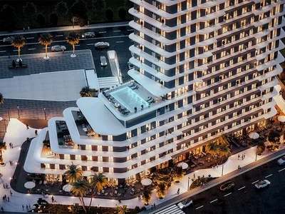 Apartamentowiec Apartamenty w Strzeżonym Kompleksie z Basenem w Izmirze Konak