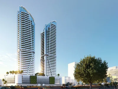 Complejo residencial High-rise premium residence Red Square with a swimming pool and a health club, JVT, Dubai, UAE
