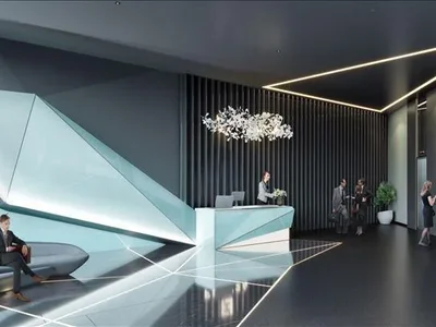 Wohnanlage New residence with a swimming pool and around-the-clock security near a metro station, Istanbul, Turkey