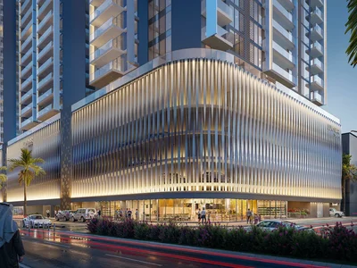 Wohnanlage New residence LUM1NAR with swimming pools close to the beach and Dubai Marina, JVT, Dubai, UAE