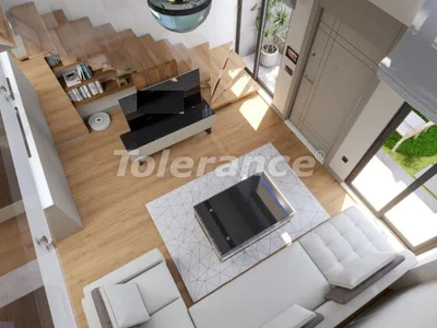  Pueblo de cabañas Developer 2+1 townhouses in Kepez, Antalya, in a complex with hotel infrastructure, with installments