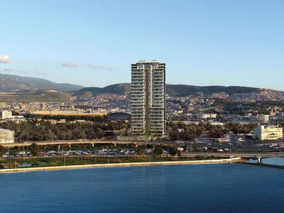 Apartment building Chic Sea-View Apartments in İzmir Konak near the Metro Station