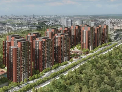 Wohnanlage Large residential complex surrounded by greenery with convenient infrastructure, Bahçeşehir, Istanbul, Türkiye