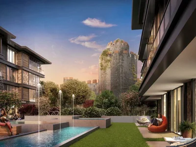 Zespół mieszkaniowy Residential complex with spacious apartments with the sea view, in the historic part of the city, Istanbul, Turkey