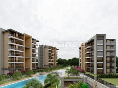 Wohnanlage Premium-Wohnungen vom Bauträger in Lara, Antalya — in einer modernen Wohnanlage mit umfangreicher Infrastruktur