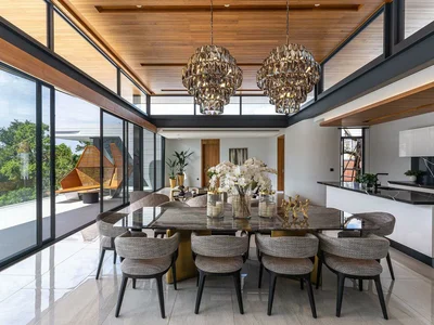Zespół mieszkaniowy Exclusive residential complex of prestigious villas with pools and mountain views, Layan, Phuket, Thailand