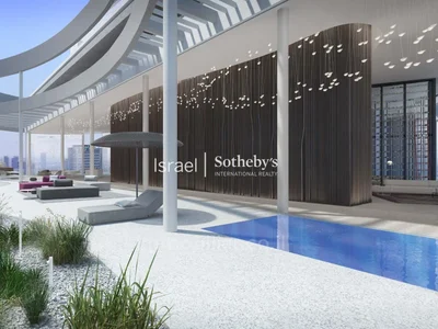 Residential quarter Penthouse avec vue mer panoramique au 47e etage et piscine privee gindi tlv