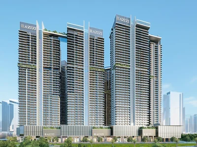 Жилой комплекс Новый высотный комплекс Milan Heights с инфинити-бассейнами и теннисными кортами, City of Arabia, Дубай, ОАЭ