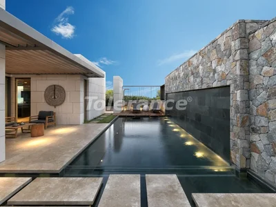 Village de chalets Villas de luxe à Bodrum avec piscine en première ligne de mer du promoteur