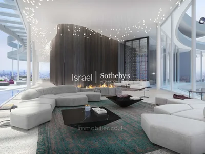 Residential quarter Penthouse avec vue mer panoramique au 47e etage et piscine privee gindi tlv