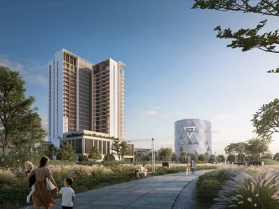 Жилой комплекс Новая резиденция Mallside Residence с бассейнами, ресторанами и спа-центром, Dubai Hills, Дубай, ОАЭ