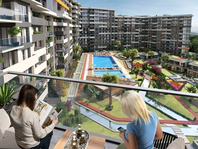 Zespół mieszkaniowy Quality guarded residence with six swimming pools, a spa center and lounge areas, Izmir, Turkey