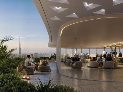 Complejo residencial First-class residential complex VAL with a good infrastructure in the Al Jaddaf area, Dubai, UAE