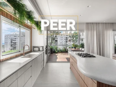 Dzielnica mieszkaniowa Penthouse sur Etage complet avec vue mer lamed nord de tel aviv