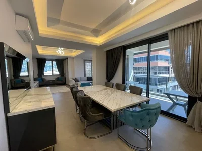 Residential complex Furnished 4+1 penthouse with sea view in the Yenisey 8 complex.