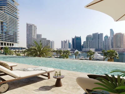 Complejo residencial VELA, Dorchester Collection — new luxury waterfront residence by Omniyat with a beach and a mooring in Business Bay, Dubai