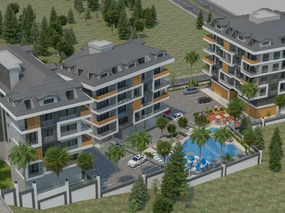 Residential complex Zhiloy kompleks v centre Alanii