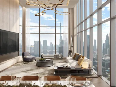 Zespół mieszkaniowy New project Jumeirah Residences Emirates Towers with a swimming pool, lounge areas and around-the-clock security, Trade Center, Dubai, UAE
