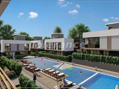  Pueblo de cabañas Modern villas in Altıntaş, Aksu, Antalya — eligible for Turkish citizenship, directly from the developer with installment payments