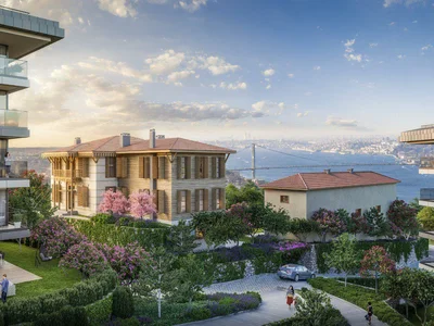 Zespół mieszkaniowy Residential complex in the historic district, with views of the Bosphorus and the mosque, Uskudar, Istanbul, Turkey