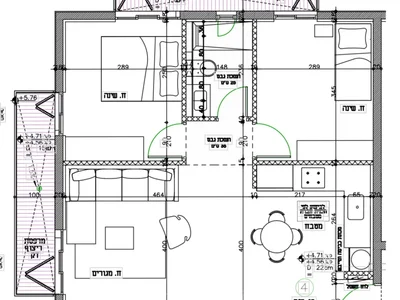 Quartier résidentiel À vendre - appartement 3 piÈces au cŒur de neve tzedek